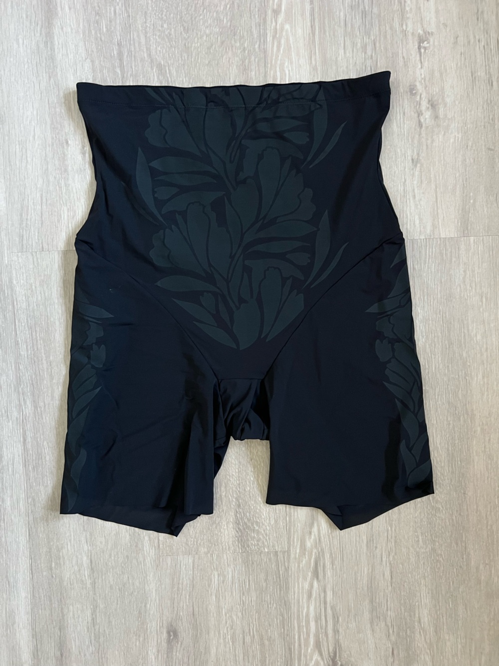 Maidenform Black High Waist Thigh Slimmer Firm Shapewear FL0072 Women 2XL